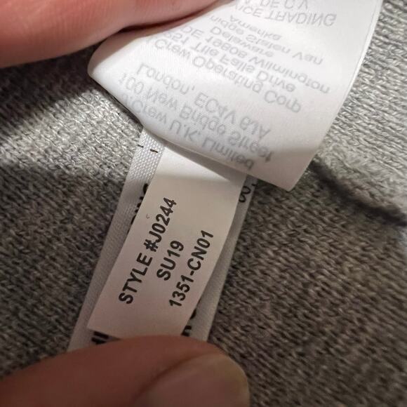 J.Crew Sweater Blazer Womens XS Sophie Preppy Academia J0244 Gray Wool Blend - Picture 5 of 8